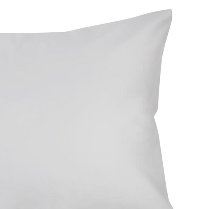 200 Thread Count 100% Cotton Light Grey Pillowcase