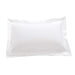 200 Thread Count Cotton Rich Percale White Oxford Pillowcase