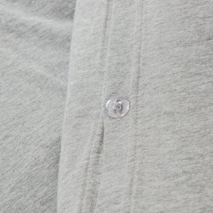 Jersey Knit Duvet Cover Set Grey Melange