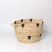 Maize Speck Basket Large - Cream/Black