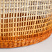 Seagrass Two-Toned Basket Large - Beige & Rust