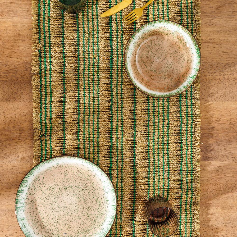 キッチン・食器 table runner 「立涌菊華紋」 帯リメイク 長尺