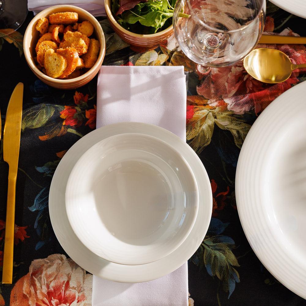 Noritake Arctic White Fruit Bowl | Ceramic – Whitehouse