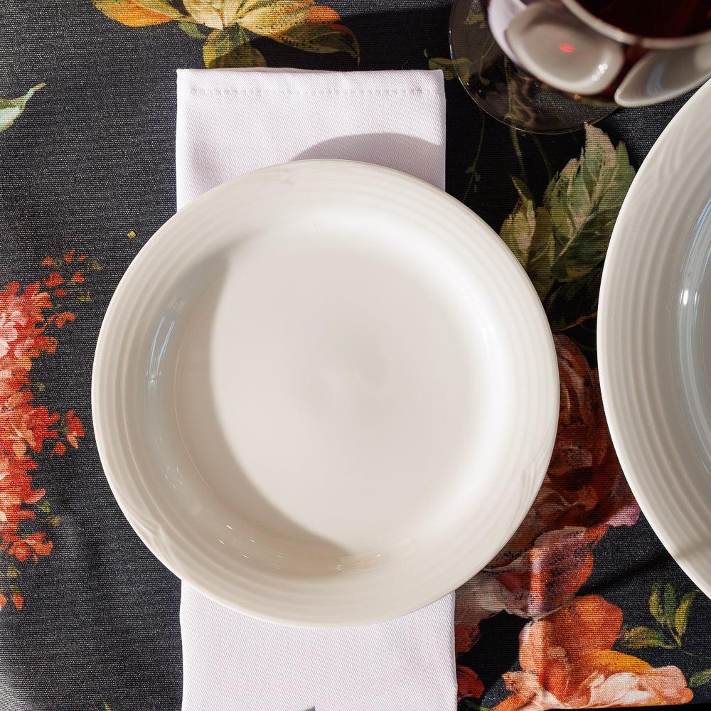Noritake デザイン皿 Noritake Arctic White Side Plate | Ceramic – Whitehouse