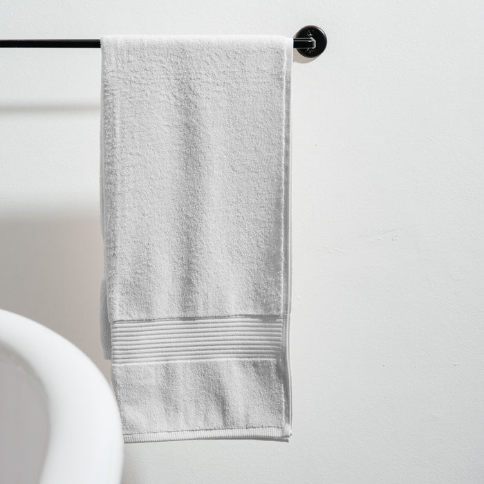 100% Cotton Hand Towel 600gsm - Silver Grey