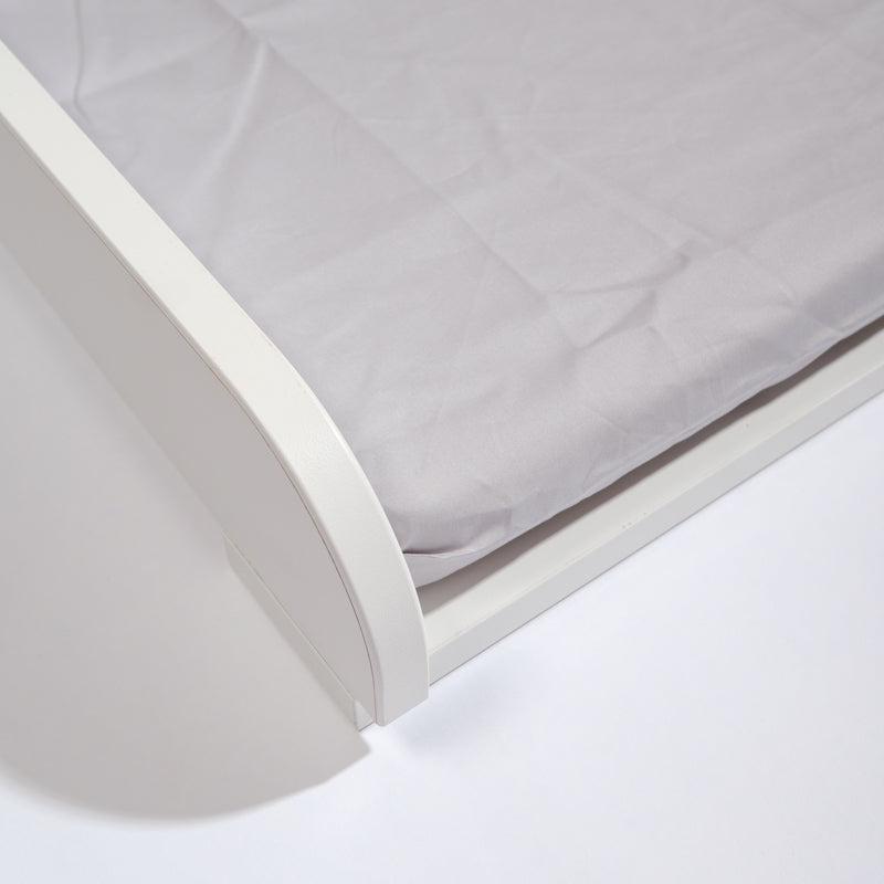 Little White House Change Mat Cover - Standard - Light Grey