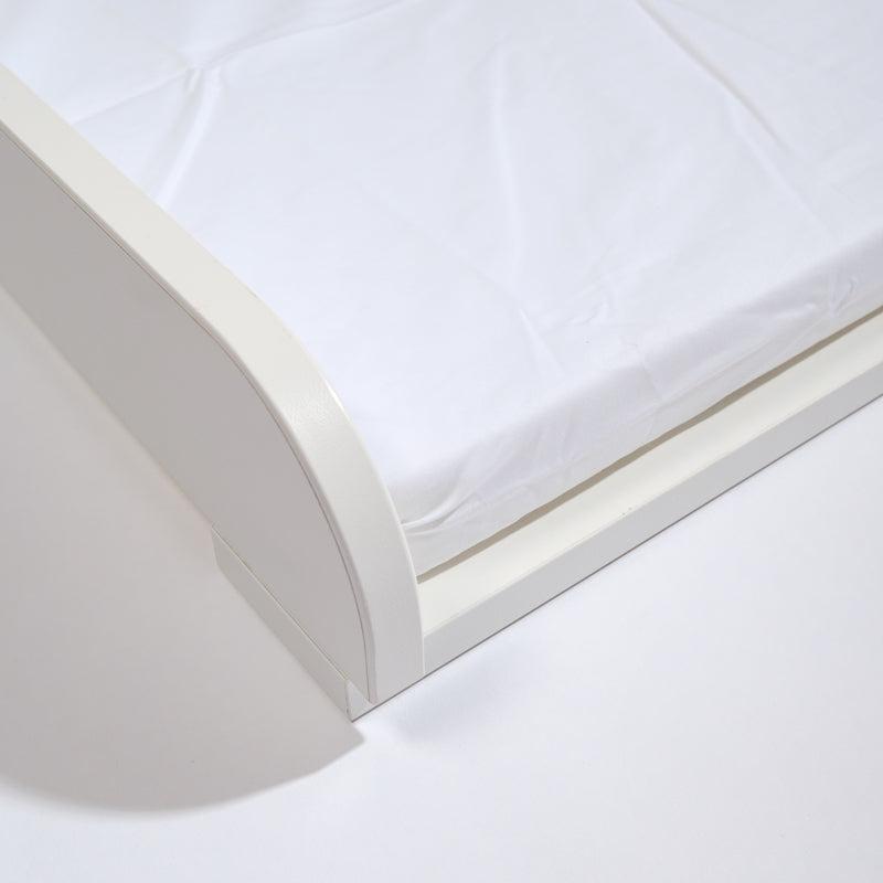 White Changing Mat Change Mat Cover Standard White | soft, breathable cotton – Whitehouse ...