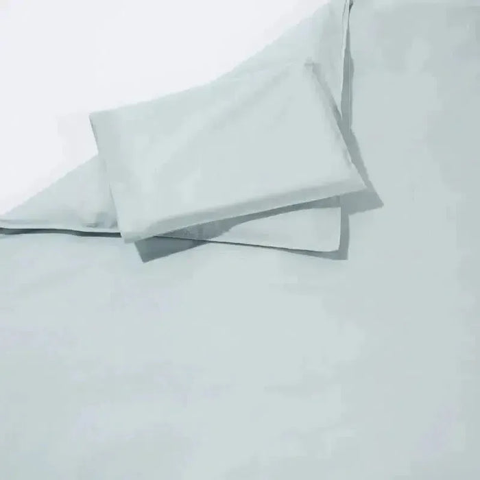 7 Piece Cot Bedding Set - Duck Egg-Cot Bedding Sets-Little Whitehouse