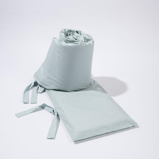 Little Whitehouse Cot Bumper Cover - Duck Egg