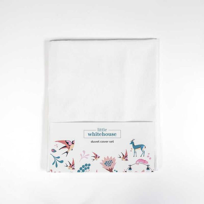 Little Whitehouse Duvet Cover Set - White | Single, Three Quarter & Double