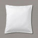 200 Thread Count 100% Cotton Percale Oxford Pillowcase White-Pillowcases