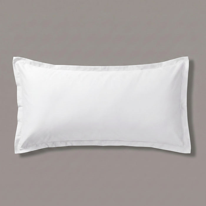 200 Thread Count 100% Cotton Percale Oxford Pillowcase White-Pillowcases