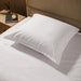 200 Thread Count 100% Cotton Percale Oxford Pillowcase White-Pillowcases