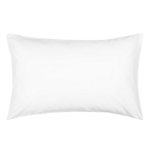 200 Thread Count 100% Cotton White Pillowcase