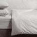 200 Thread Count Cotton Rich Percale Duvet Cover Set Light Grey-Duvet Cover Set