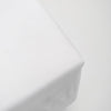 200 Thread Count Cotton Rich Percale Fitted Sheet White