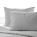 200 Thread Count Cotton Rich Percale Pillowcase - Light Grey-PILLOWCASE