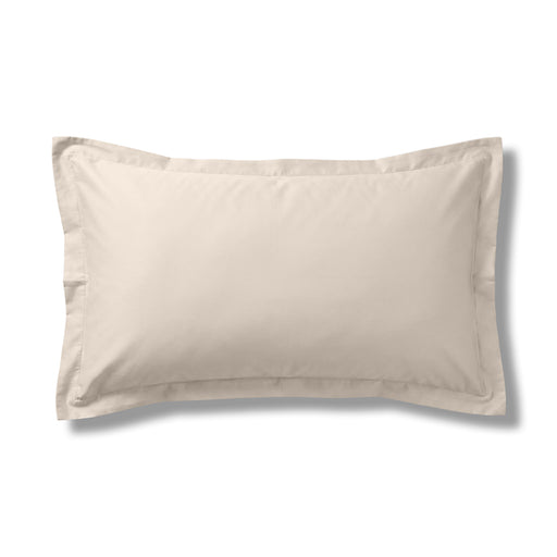 200 Thread Count Oxford 100% Cotton Percale Pillowcase Stone-Pillowcases