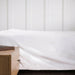 200 Thread Count Oxford Cotton Rich Percale Duvet Cover Set White-Duvet Cover Sets