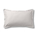 200 Thread Count Oxford Cotton Rich Percale Pillowcase Light Grey-Pillowcases
