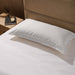 200 Thread Count Oxford Cotton Rich Percale Pillowcase Light Grey-Pillowcases