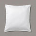 200 Thread Count Oxford Cotton Rich Percale Pillowcase White-Pillowcases