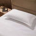 200 Thread Count Oxford Cotton Rich Percale Pillowcase White-Pillowcases