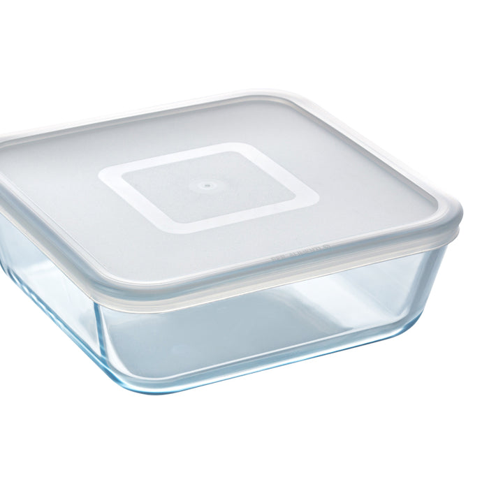 Ôcuisine® Glass Square Roaster with Lid