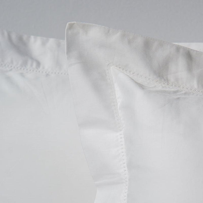 400 Thread Count Royal Velvet American Sateen Oxford Standard Pillowcase Pair - White