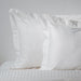 400 Thread Count Royal Velvet American Sateen Oxford Standard Pillowcase Pair - White