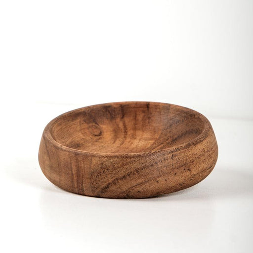 Acacia Wood Mini Round Bowl