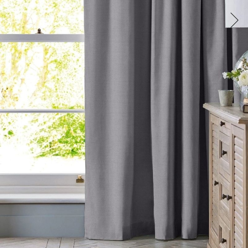 Grey curtains
