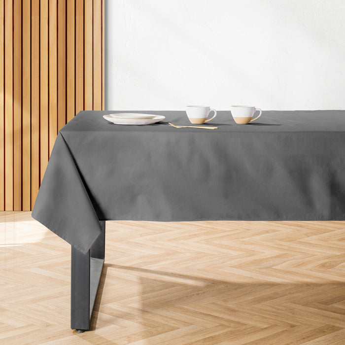 Carmel Designs Tablecloth Plain - Steel