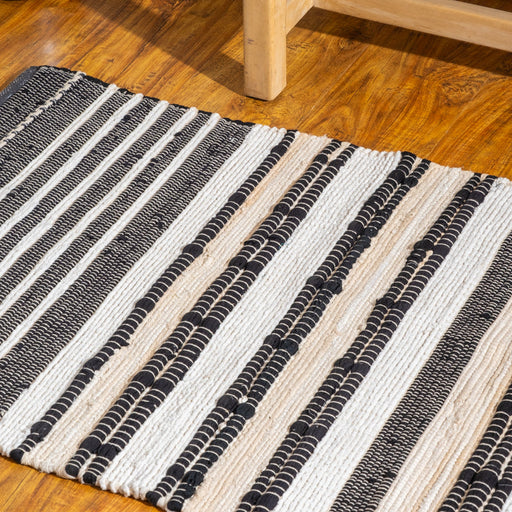 Chindi Handloom Rug (80 x 120cm) - Striped
