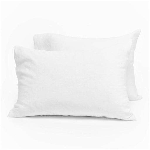 Cotton Bay 400 Thread Count American Sateen White Standard Pillowcase Pair