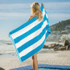Cotton Bay Miami Cabana Beach Towel River Blue