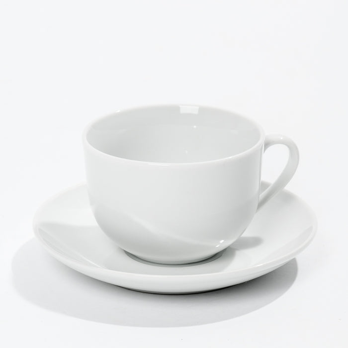 Cup & Saucer - White