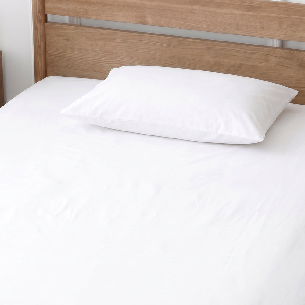 Easy Care 144 Thread Count Polycotton Pillowcase White