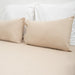 Easy Care Polycotton 144 Thread Count Duvet Cover Set - Stone