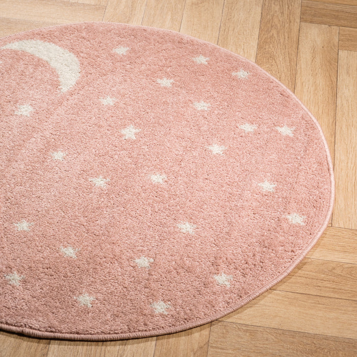 Echo Carpet Pink Peony Round