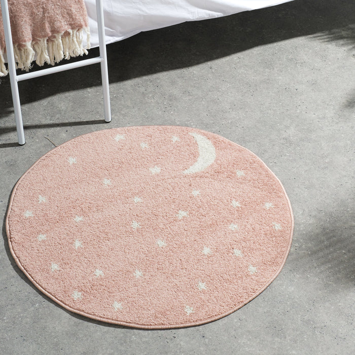 Echo Carpet Pink Peony Round