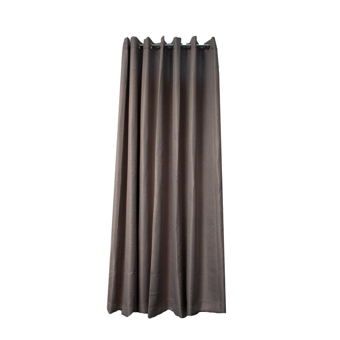 HOME.LIFE Clifton Self-Lined Dim Out Eyelet Curtain - graphite