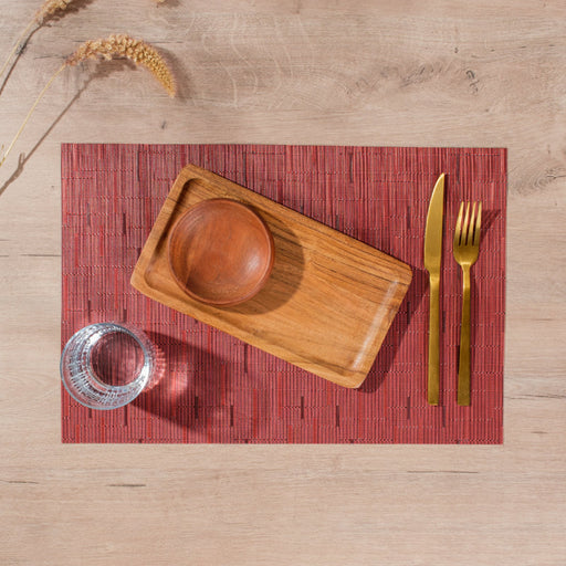 HOME.LIFE Placemat Woven 6 pack - Rust