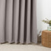 HOME.LIFE Woven Blockout Eyelet Curtain - Grey