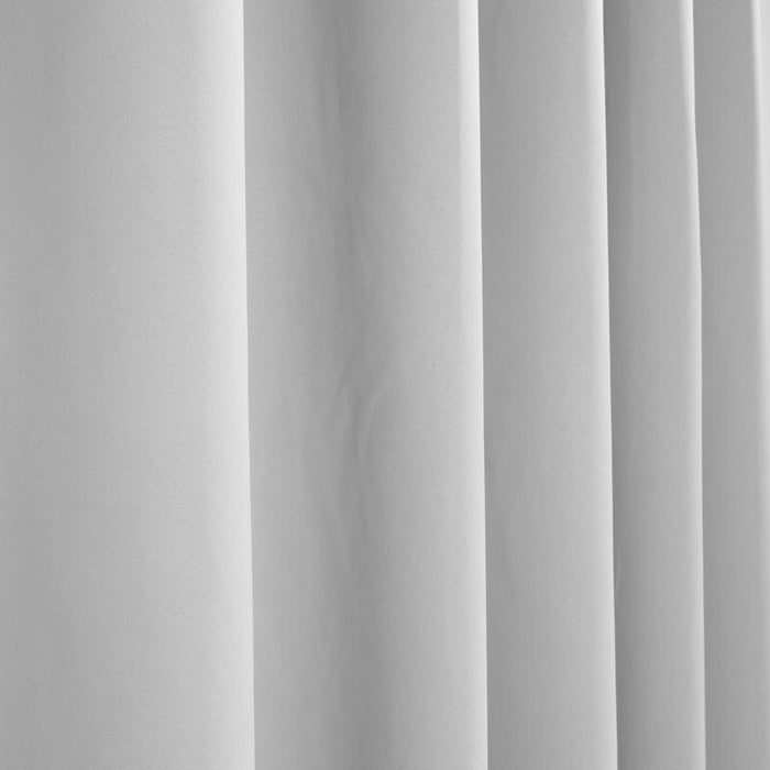 HOME.LIFE Woven Blockout Taped Curtain - white