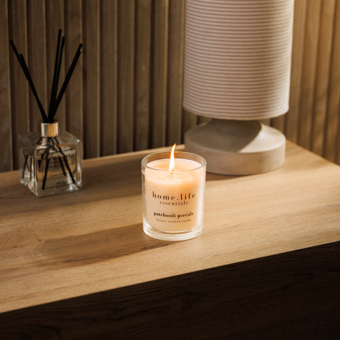 Home.Life Luxury Scented Candle Patchouli Percale