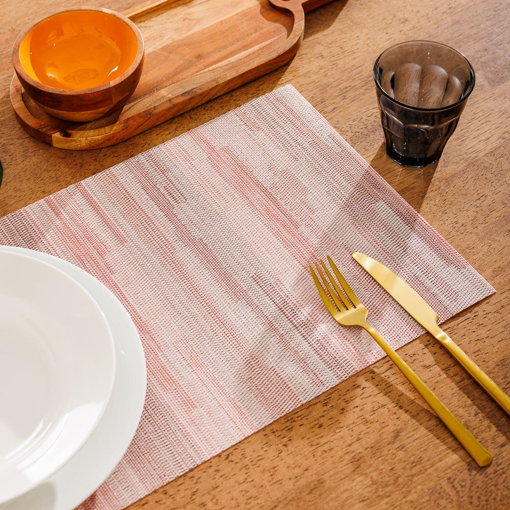 Home.Life Placemats Ripple Blush 6 Pack
