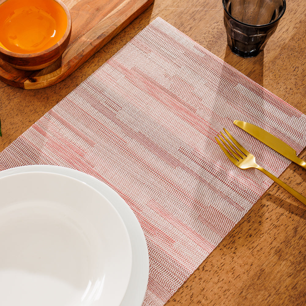 Home.Life Placemats Ripple Blush 6 Pack