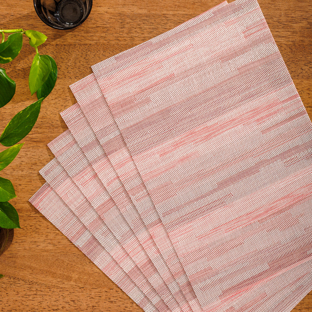 Home.Life Placemats Ripple Blush 6 Pack