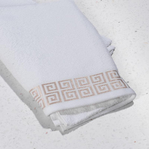 Jacquard Crest Collection Bath Towel